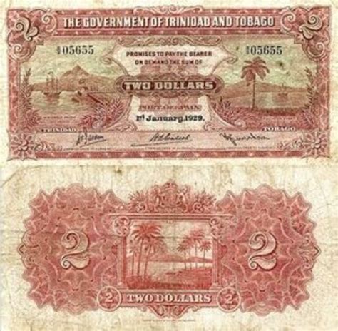 Dollars Trinidad Y Tobago Numista