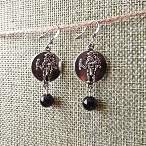 Mayan Idol Earrings Aztec Symbol Jewelry Mexican Earrings Etsy