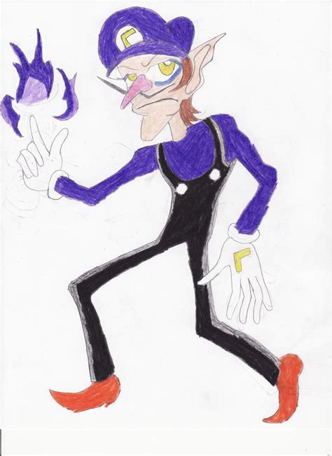 Purple Fire Waluigi by BlueSpeedsFan92 on DeviantArt