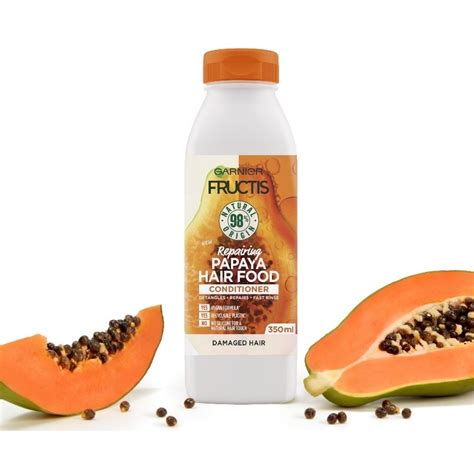 Garnier Fructis Papaya Hair Food Conditioner 350 Ml