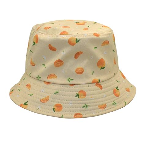 Dyfzdhu Bucket Hats Men And Women Casual Summer Printed Outdoor Flat