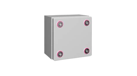 Rittal Terminal Box Kx X X Mm Sheet Steel Light Grey