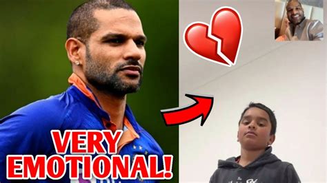 Shikhar Dhawan Gets Very Emotionalshares Heartbreaking Post 💔😢