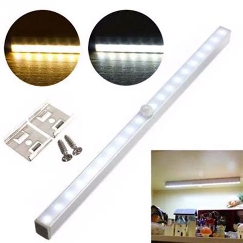 Ascher 20 LED Cabinet Lights Energy Saving Auto Motion Sensor Wireless