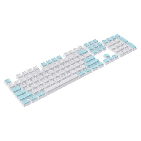 Buy HUO JI Pudding Keycaps 104 Key Standard Key Cap Set Double PBT