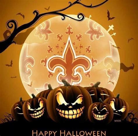 Saints Halloween | New orleans saints logo, New orleans saints football ...