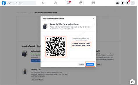 How To Use Facebook Two Factor Authentication Methodically