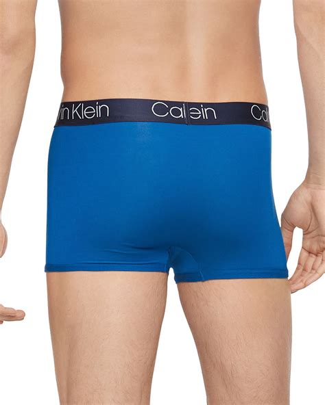 Calvin Klein Ultra Soft Modal Trunks Crater Lake Cheapundies