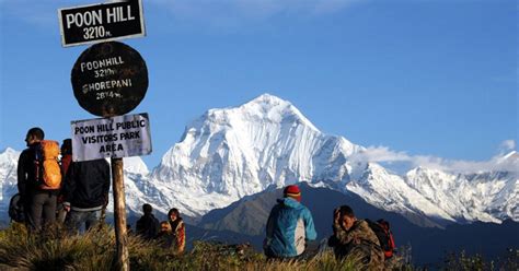 Pokhara Jours De Trek Ghorepani Poon Hill Avec Chambre Et Repas