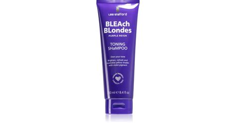 Lee Stafford Bleach Blondes Toning Shampoo Shampoo F R Blonde Haare