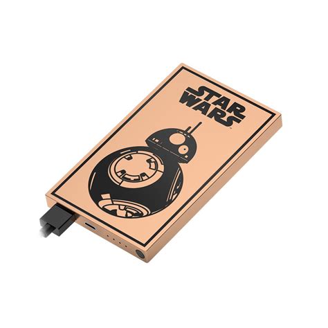 Tribe Bb Gold Star Wars Episode Vii Usb Portable Charger