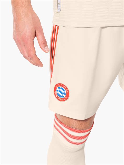 Herren Authentic Short UCL 24 25 Beige Offizieller FC Bayern Store