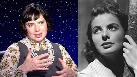 Ingrid Bergman And Isabella Rossellini