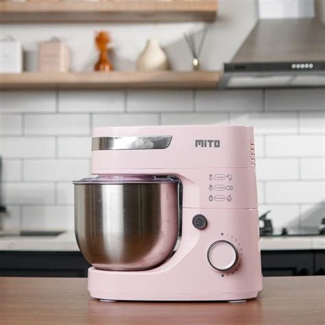 Jual Mito Stand Mixer MX100 5 Liter Pink Garansi Resmi Peralatan