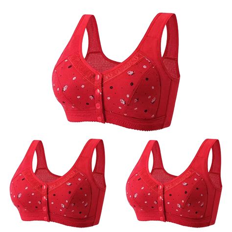 Mallwal Women Padded Sports Bra No Underwire Bra Feature V Neck Longline Bra Style W 583 Red L