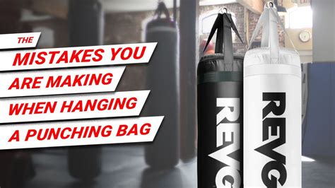 The Mistake You Are Making When Hanging A Punching Bag Or Heavy Bag