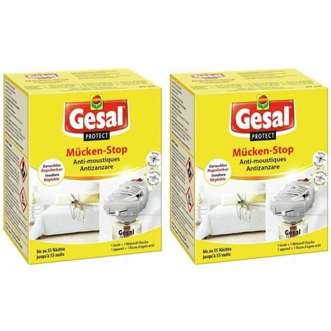 GESAL PROTECT Set Anti Moustiques 2x1 Pc S Redcare Apotheke