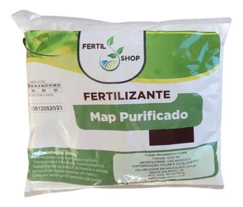 Adubo Map Purificado Enraizador 25kg Parcelamento Sem Juros