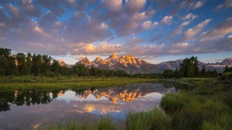 Bing HD Wallpaper 20 Aug 2024 Sonnenaufgang Im Grand Teton