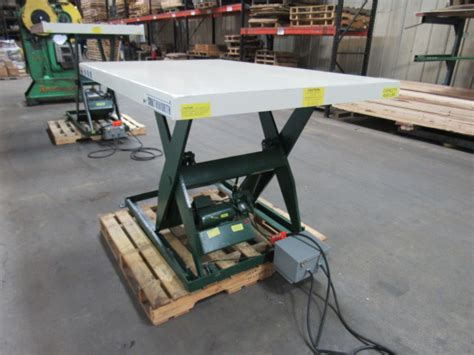 Southworth LS4 36W 4000Lb Hydraulic Scissor Lift Table 72 X 48 Top 7