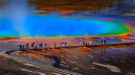 Gran Fuente Prismática de Yellowstone: la fuente termal más grande de ...