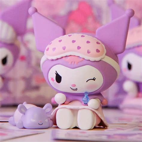 Miniso Sanrio Sweetheart In Pajamas Blind Box Kuromi Mylody High Quality And Affordable Temu