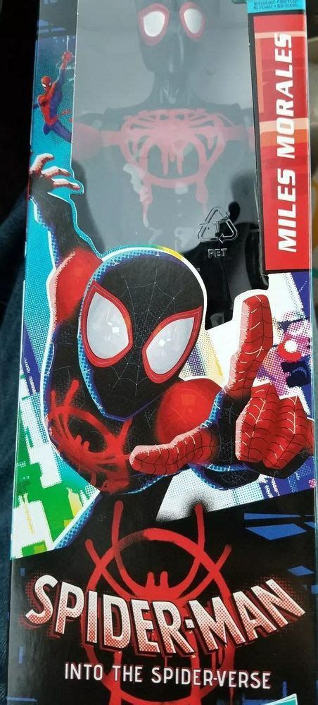 2018 Marvel Titan Hero Series Miles Morales Posable 12 Inch Action Figure Spiderman Into The