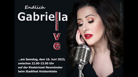 Gabriella Massa Live Ich Hab Nie Aufgeh Rt Dich Zu Lieben