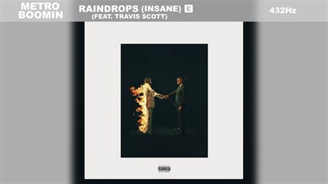 Metro Boomin Travis Scott Raindrops Insane Hz Youtube