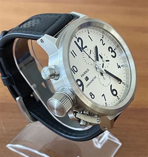 Parnis Chronograph Quarz Watch Uhr Neu Ungetragen Kaufen Auf Ricardo