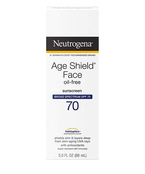 Neutrogena Age Shield Face Sunscreen 70 88ml Skin Care Bd