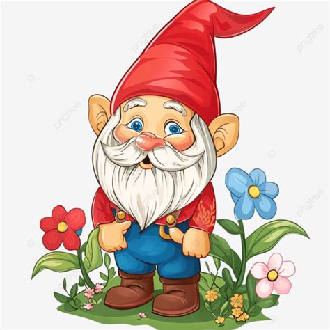 Decoration Garden Gnome Cartoon, Decoration, Garden, Gnome PNG ...