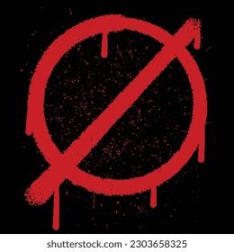 Vector Graffiti Spray Paint Stop Sign Stock Vector (Royalty Free) 2303658325 | Shutterstock