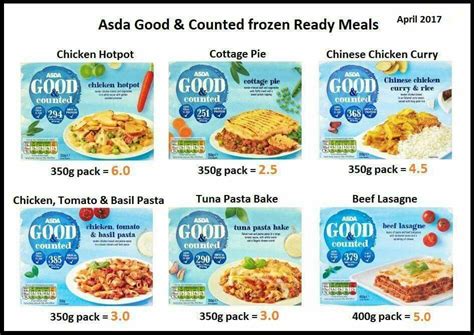 Pin By Maz Mignuna On Asda Slimming World Frozen Ready Meals Ready