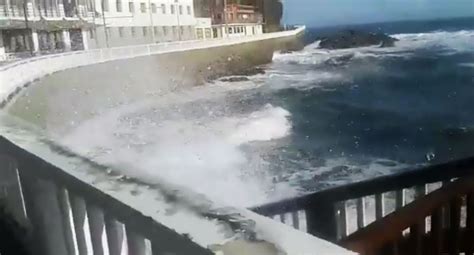 Un Efecto De La Crisis Clim Tica Marea Hizo Desaparecer Playa Grande