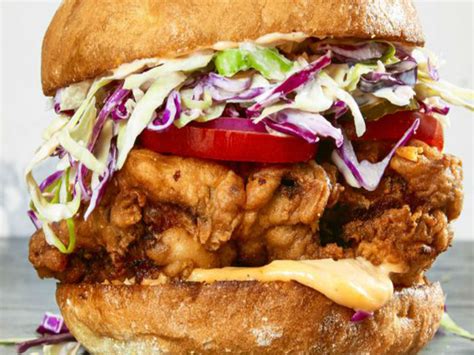 Buttermilk Fried Chicken Sandwich With Southern Slaw Untamed Chef