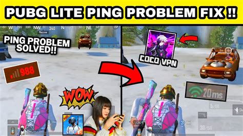 How To Fix Ping Problem In Pubg Mobile Lite Pubg Lite Ping Fix