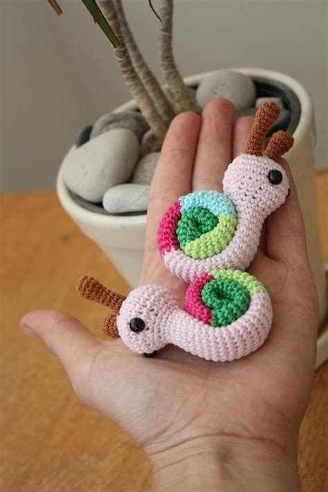 Patron Amigurumi Escargot Patron Au Crochet Pdf Tuto Etsy