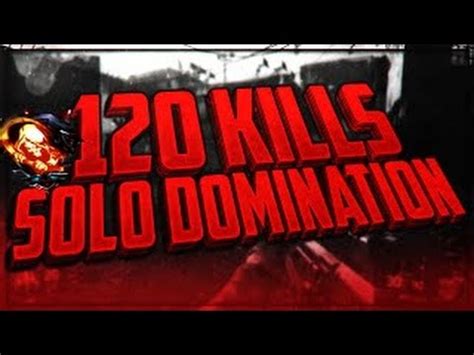 120 Kills Non lethal Nucléaire en 114sec Solo COD BO3 Gameplay