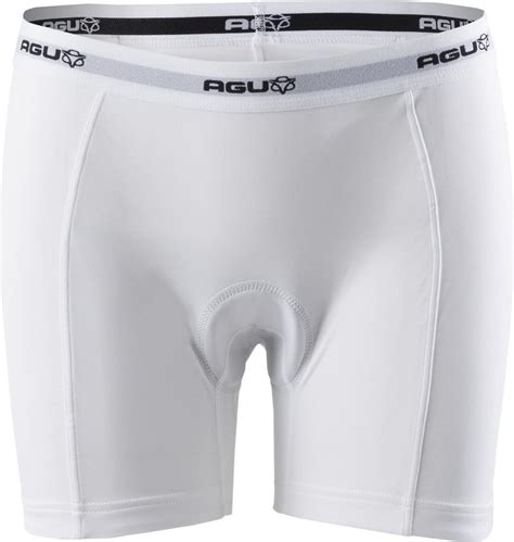 Agu Underwear Fietsonderbroek Met Zeem Essential Dames Wit M Bol