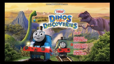 Thomas And Friends Dinos And Discoveries DVD Menu Walkthrough - Go IT