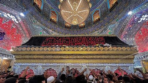 Pilgrims Visit Imam Ali Pbuh Holy Shrine In Najaf Ahead Of Arbaeen