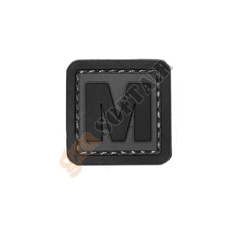 Patch D Pvc Letter M Inc Gm Softair Srl