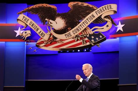 Presidential Debate Second Trump V Biden Debate In Pictures Bbc News