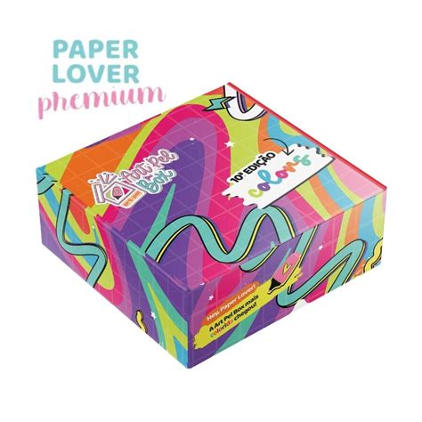 Clube Art Pel Box Edi O Paper Lover Premium Papelaria Art Pel