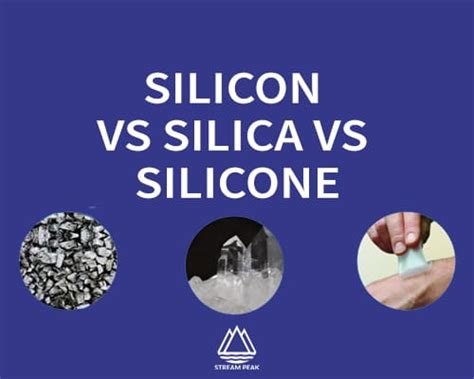 Silicon VS Silica VS Silicone | Desiccants Packaging Solution