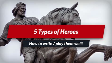 5 types of hero, with tips to write or play them! - World Anvil Blog