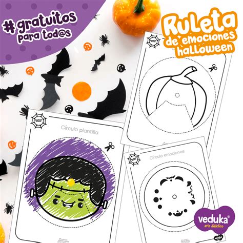 Emociones Halloween Veduka Arte Didáctico