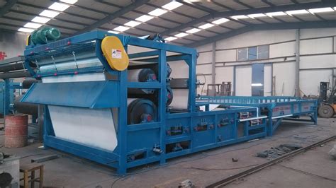 Belt Filter Press For Sludge Thickening And Dewatering Buy Vacuum