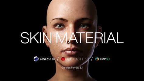 Skin Textures For Daz3D Genesis 8 1 Female Setup With Redshift Render